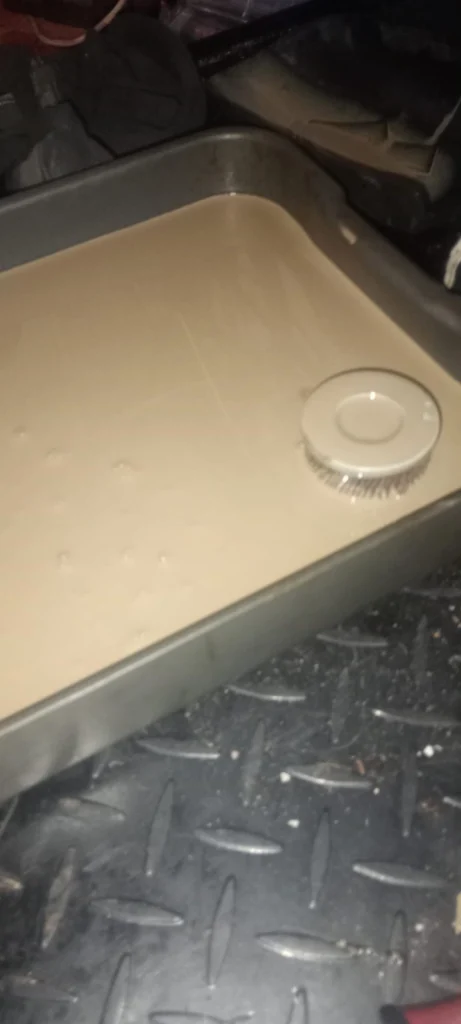 That oil doesn't look health...